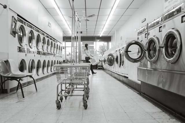 Water treatment for laundromats